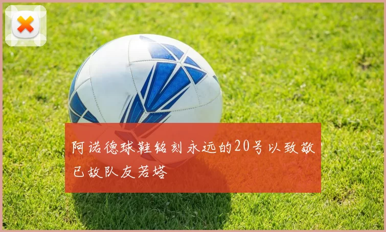阿诺德球鞋铭刻永远的20号以致敬已故队友若塔